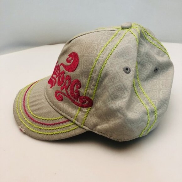 Billabong Trucker Hat Plastic Band Logo Cotton Distressed Baseball Cap Vintage - Picture 3 of 12